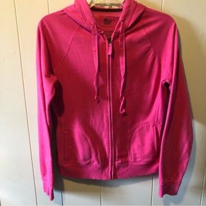 💝$5 BUNDLED SO Juniors size Large pink jacket